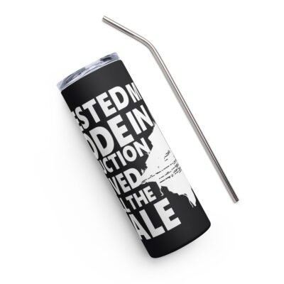I tested my code in production and lived to tell the tale Stainless steel tumbler