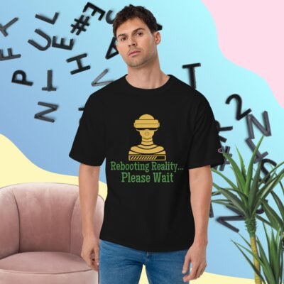 Rebooting Reality... Please Wait Men's Champion T-Shirt