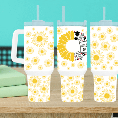 Sip Smart: Brain Boost 40oz Travel Mug with Handle