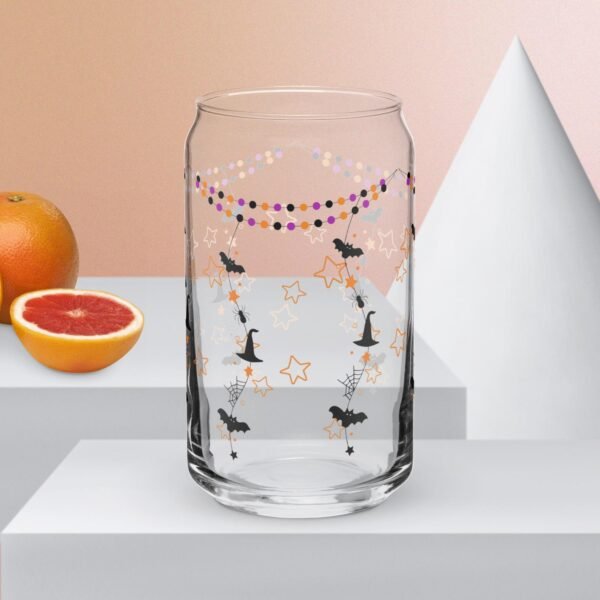 Halloween Celebration Can-Shaped Glass - 16 oz