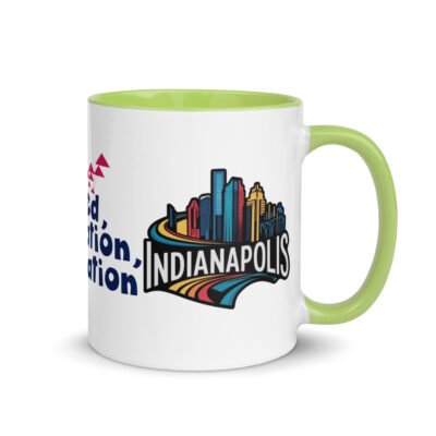 Indianapolis Mug with Color Inside