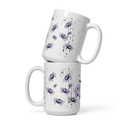 Witch’s Wake-Up Call: Halloween Glossy Mug