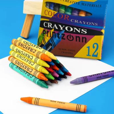 Buy Smooth & Vibrant Color Crayons – (12 Count, Multi Color) Online at Best Prices